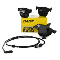 TEXTAR 2344704 Bremsbeläge + Wako BMW X5 E70 X6 E71 E72 bis 04.2010 hinten