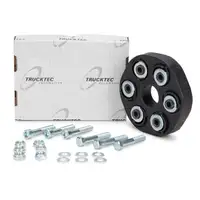 TRUCKTEC Hardyscheibe Gelenkscheibe MERCEDES 190 W201 W123 W124 W126 vorne 1244100615