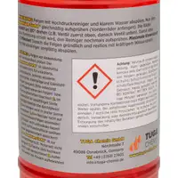 TUGA Aluminium-Teufel Plus Felgenreiniger Reinigung Alufelgen ROT 1000ml 1L