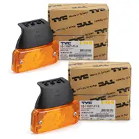 2x TYC 18-11007-01-9 Blinkleuchte Seitenblinker FIAT Ducato (250 290) ORANGE 71749250