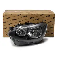 TYC HALOGEN Hauptscheinwerfer + LWR BMW 1er F20 F21 bis 03.2015 vorne links 63117229671