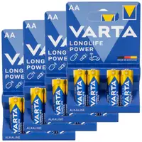 16x VARTA LONGLIFE POWER ALKALINE Batterie AA MIGNON 4906 LR6 MN1500 1,5V