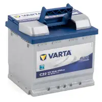 VARTA BLUE dynamic C22 Autobatterie Batterie Starterbatterie 12V 52Ah 470A