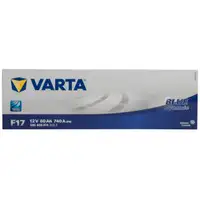 VARTA BLUE dynamic F17 Autobatterie Batterie Starterbatterie 12V 80Ah 740A