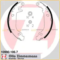 ZIMMERMANN 10990.106.7 Bremsbacken Bremsbackensatz CITROEN Xsara ZX PEUGEOT 306 hinten