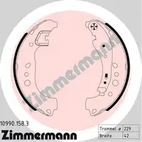 ZIMMERMANN Bremsbacken Satz für RENAULT TWINGO III 0.9TCe 90 PS 1.0SCe 69/71 PS