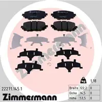 ZIMMERMANN Bremsscheiben + Beläge FIAT 124 Spider (348_) 1.4 MAZDA MX-5 IV (ND) 2.0 vorne