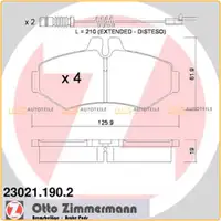 ZIMMERMANN Bremsscheiben + Beläge + Wako MERCEDES G-Klasse W461 W463 hinten