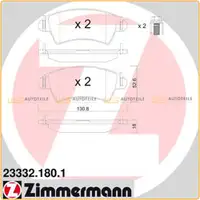 Zimmermann SPORT Bremsscheiben + Beläge CITROEN Xsara PEUGEOT 306 ab 02.2000 vorne