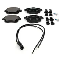 ZIMMERMANN Bremsbeläge + Warnkontaktsensor FORD Transit / Tourneo 04.2006-08.2014 hinten