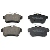 ZIMMERMANN Bremsbeläge CITROEN C4 II C4 Picasso 1 PEUGEOT 3008 308 I 5008 508 I RCZ hinten