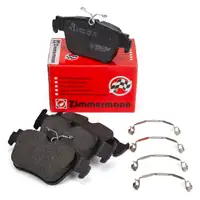 ZIMMERMANN Bremsbeläge VW Golf 8 AUDI S3 8Y Formentor Leon SKODA Octavia 4 hinten