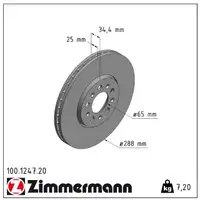 ZIMMERMANN Bremsscheiben + Beläge SEAT Ibiza 3 Leon 1M Toledo 2 SKODA Octavia 1 vorne