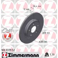 Zimmermann SPORT Bremsscheiben Satz AUDI A4 B9 A5 F5 A6 C8 A7 4K Q5 FY 1KD/1KE/1KI hinten