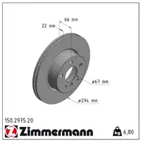 ZIMMERMANN Bremsscheiben + Beläge + Sensor BMW 2er G42 218i 3er G20 318i 316d 318d vorne