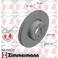 Zimmermann FORMULA F Bremsscheiben Satz BMW F20 F21 F22 F23 F30-34 F32-36 vorne