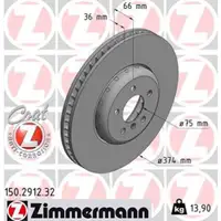 Zimmermann FORMULA F Bremsscheiben + Beläge BMW 5er F10 F11 550i M550d F12 F13 650i vorne