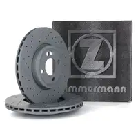 ZIMMERMANN Bremsscheiben Satz für MINI R50 R53 R56 R52 R57 R55 R58 R59 vorne