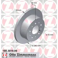 ZIMMERMANN 180.3019.20 Bremsscheiben CITROEN Jumper FIAT Ducato PEUGEOT Boxer hinten