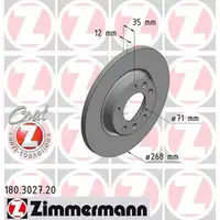 ZIMMERMANN Bremsscheiben + Beläge CITROEN C4 Picasso 2 OPEL Combo PEUGEOT 308 2 hinten