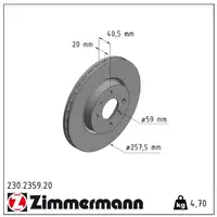 ZIMMERMANN Bremsscheiben + Bremsbeläge + Wako FIAT Punto (176_) 1.4 GT Turbo vorne