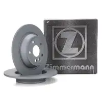 ZIMMERMANN Bremsscheiben Satz FORD Focus 2 MK2 2.5 RS Kuga 1 MK1 Mondeo 4 MK4 S-MAX hinten