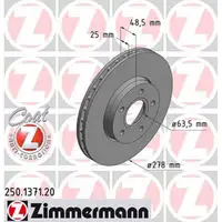 ZIMMERMANN Bremsscheiben + Bremsbeläge FORD Focus 3 MK3 Grand / C-Max 2 MK2 vorne