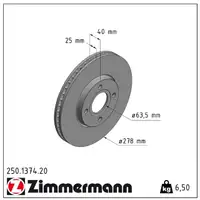 ZIMMERMANN Bremsscheiben + Bremsbeläge FORD Ecosport vorne