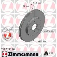 ZIMMERMANN Bremsscheiben + Bremsbeläge FORD Focus MK1 ST170 173 PS vorne