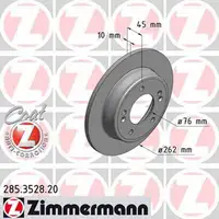 ZIMMERMANN Bremsscheiben + Beläge HYUNDAI i30 (GD) Elantra 6 KIA Soul 2 14 Zoll hinten