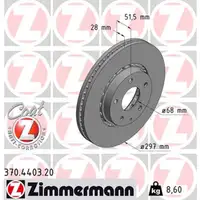 ZIMMERMANN Bremsscheiben + Bremsbeläge MAZDA CX-5 (KE GH) (KF) vorne