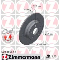 Zimmermann SPORT Bremsscheiben Satz MERCEDES-BENZ W204 S204 C204 C207 A207 hinten