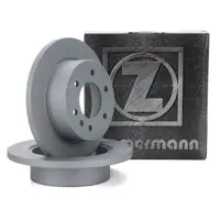 ZIMMERMANN Bremsscheiben Satz MERCEDES Sprinter 906 VW Crafter 2E 2F hinten