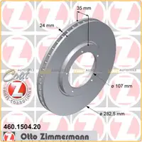 ZIMMERMANN Bremsscheiben Satz für Porsche 911 3.1 Carrera 3.2 SC Carrera vorne