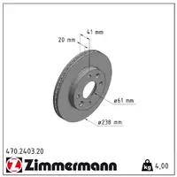 ZIMMERMANN Bremsscheiben + Beläge RENAULT Clio 1 2 Megane 1 Super 5 Thalia 1 vorne