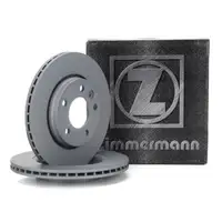 ZIMMERMANN Bremsscheiben Satz VW Multivan Transporter T5 T6 2E3/2E4 hinten