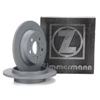 ZIMMERMANN Bremsscheiben Satz VOLVO S60 S80 V70 II XC70 Cross Country 15/16 Zoll hinten