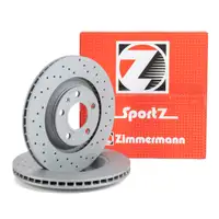 Zimmermann SPORT Bremsscheiben Satz AUDI S4 (8E B6 B7) 1KE/S4 hinten