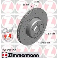 Zimmermann SPORT Bremsscheiben + Beläge + Wako BMW F20 F21 F22 F23 F30-34 F32-36 vorne