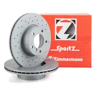 Zimmermann SPORT Bremsscheiben Satz BMW 3er E90 E93 E92 E91 X1 E84 vorne