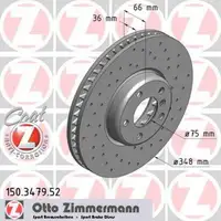 Zimmermann SPORT Bremsscheiben Satz BMW 5er F10 F11 F07 6er F12 F13 F06 7er F01-04 vorne