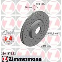 Zimmermann SPORT Bremsscheiben für Ford Mondeo V Schrägheck ab 09.2014 vorne