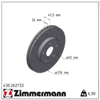 Zimmermann SPORT Bremsscheiben + Bremsbeläge OPEL Astra J CHEVROLET Aveo Cruze 15" vorne