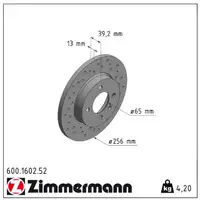 Zimmermann SPORT Bremsscheiben + Beläge VW Passat B3 B4 Caddy 2 vorne