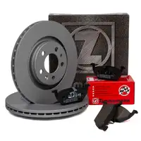 ZIMMERMANN Bremsscheiben + Beläge VW Golf 4 SKODA Octavia 1 AUDI A3 8L1 vorne