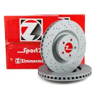 Zimmermann SPORT Bremsscheiben Satz FORD Mustang MK6 mit Performance Bremse vorne