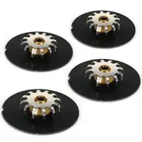 4x Bremsträgerplatte 40mm für PORSCHE 964 944 3.0 S2 968 3.0 vorne 96435109602