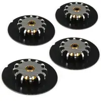 4x Bremsträgerplatte 44mm für PORSCHE 964 993 928 5.0 5.4 vorne 96535109600