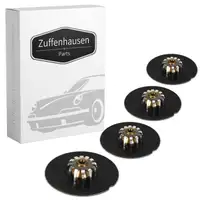 4x Bremsträgerplatte 34mm für PORSCHE 911 964 993 hinten 96535209601