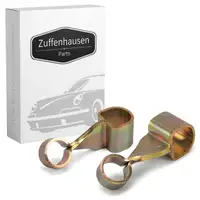 2x Lasche Halter Stabilisator für PORSCHE 911 2.0-3.0 1965-77 912 1.6 hinten